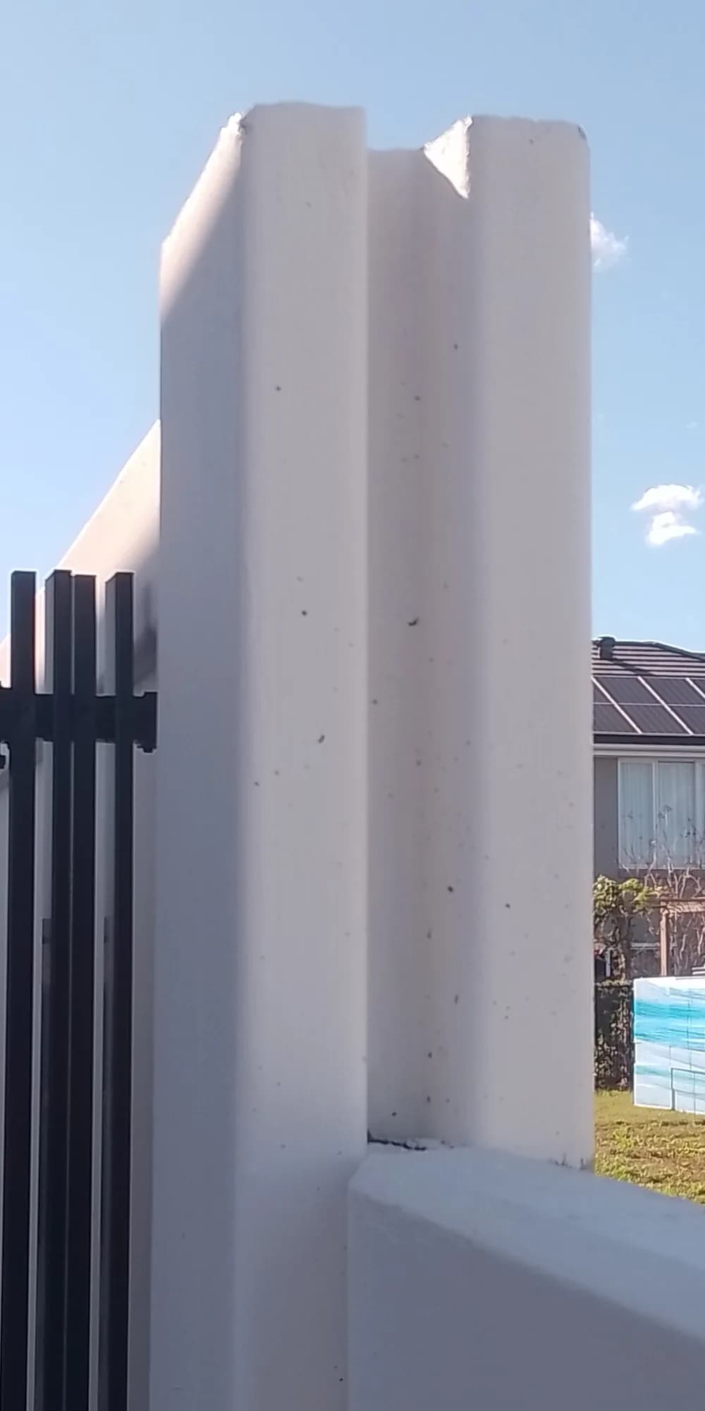 High quality finish detailing on a Fencewise panel